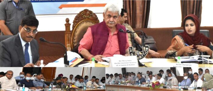 Lt Governor reviews development scenario of Poonch District