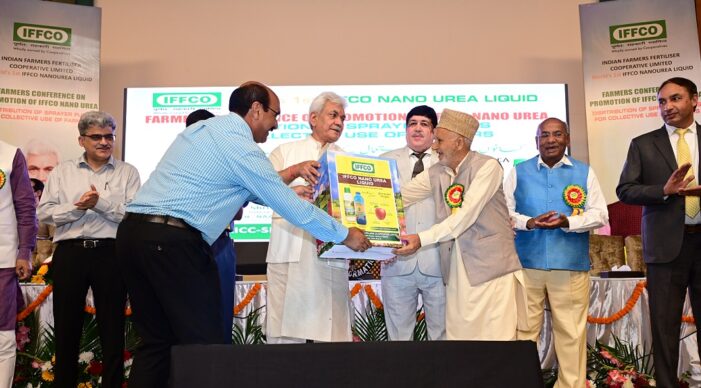 Lt Governor inaugurates IFFCO’s Farmers awareness conference on use of ‘Nano Urea’