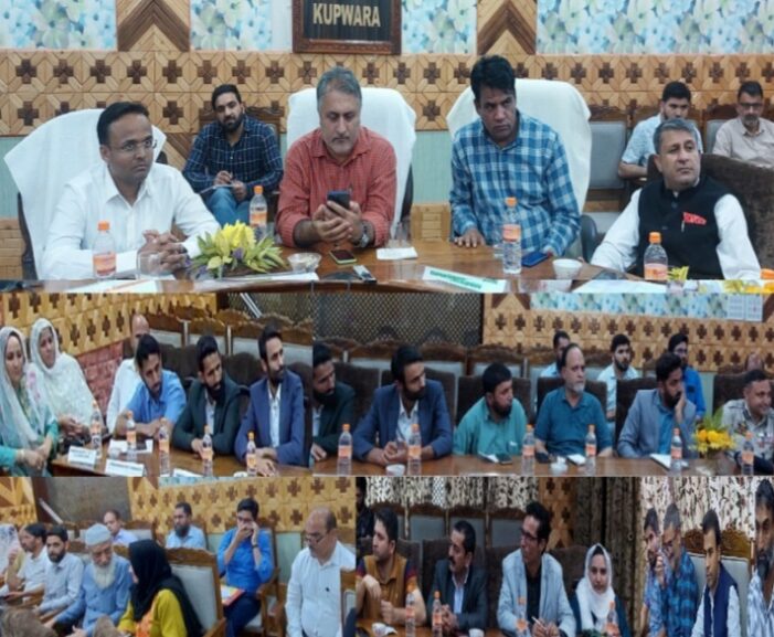 Principal Secretary SDD reviews development profile of Kupwara district