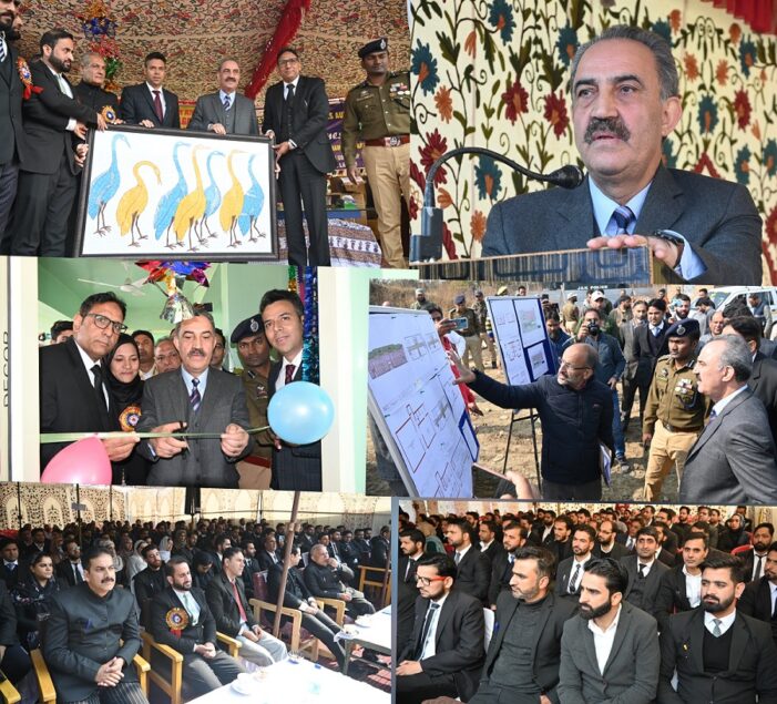 Chief Justice visits Kulgam, inspects under construction New District Court Complex