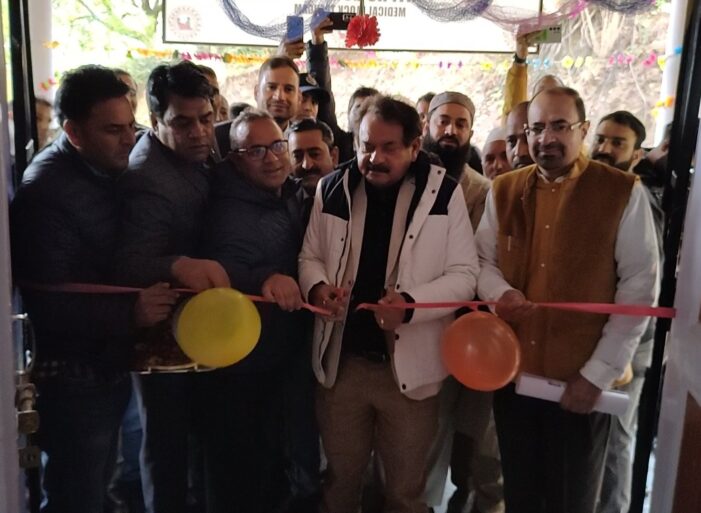 Union MoS for Law & Justice lays foundation stone of Water Supply Scheme at Gulgam in Kupwara district