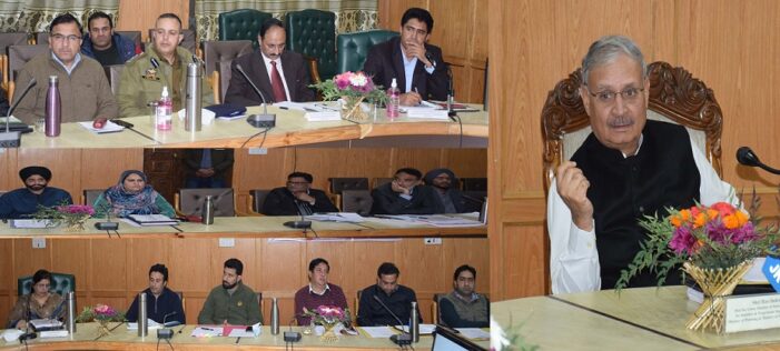 Union MoS for Statistics and Programme Implementation visits Pulwama