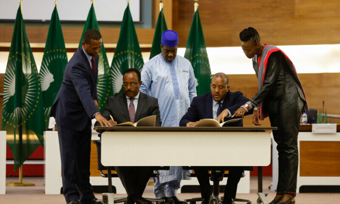 Ethiopia warring parties agree to cease hostilities