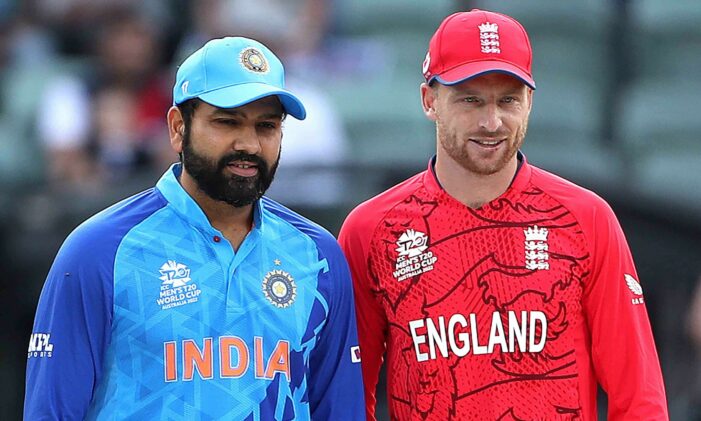 England win toss, bowl against India in T20 World Cup semi-final