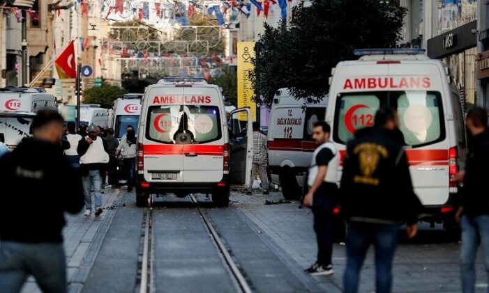 Turkey accuses Kurdish PKK over Istanbul bomb attack