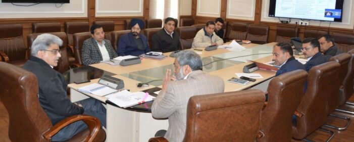 Atal Dulloo reviews status of micro irrigation, irrigation for Kharif 2023