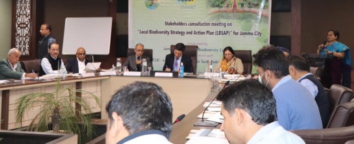 J&K Biodiversity Council conducts Stakeholders Consultation meeting regarding LBSAP for Jammu city