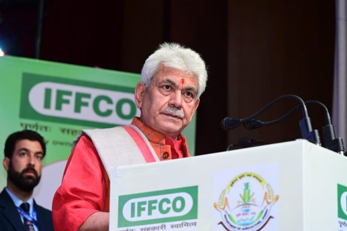 Lt Governor inaugurates IFFCO’s farmer’s convention on liquid Nano Urea at Jammu