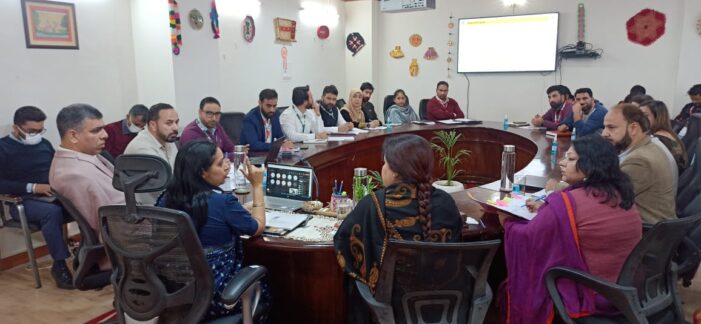 Mandeep Kaur reviews implementation of UMEED Scheme in J&K