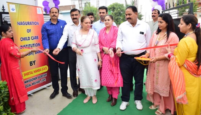 Sheetal Nanda inaugurates Child Care institute, PALAASH in Ramgarh