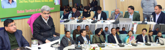 Atal Dulloo chairs board meeting of JK Advisory Board for Development of Kisans