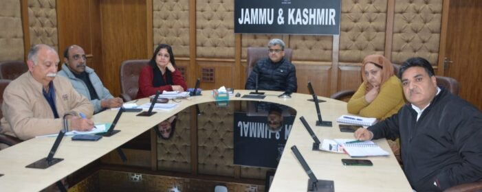 Dulloo reviews progress on implementation of IFAD project across J&K
