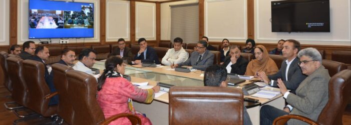 Dulloo chairs maiden meet of TWG’s constituted for framing of CEPP