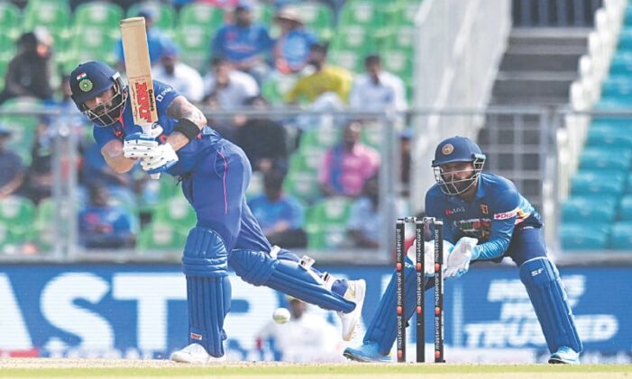 Milestone man Kohli leads India to record ODI victory over SL