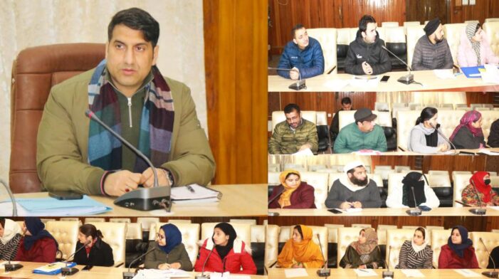 DC Srinagar reviews implementation of Social Welfare schemes in District