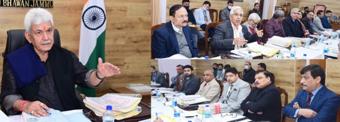 Lt Governor chairs Jammu University Council meeting