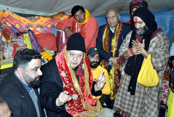 Union Minister, NC’s Farooq Abdullah Separately Join Special Prayers For Fallen Jawans In J&K’s Samba