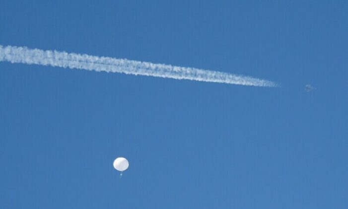 US shoots down Chinese spy balloon, drawing Beijing’s ire