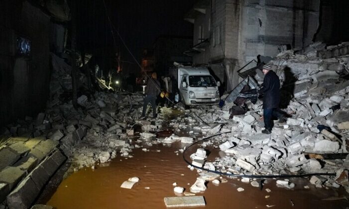 At least 300 dead, many trapped as major earthquake strikes Turkey, Syria