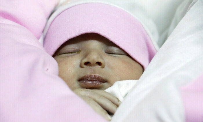 Syrian baby born in earthquake adopted by aunt and uncle