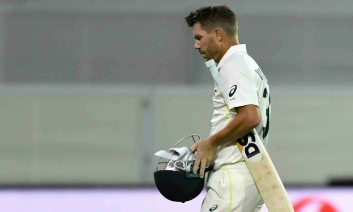 Injured Warner ruled out of rest of India series