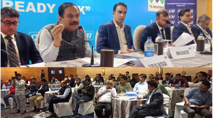 Advisor Bhatnagar addresses CII’s annual session 2022-23 ‘ J&K @ 75 to 100: ‘Future Ready J&K’ at Jammu