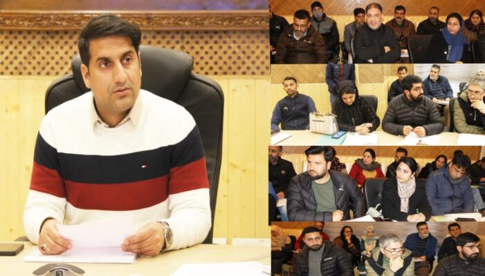 DC Srinagar takes schemes wise review of RDD sector