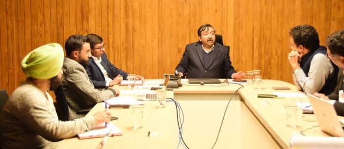 Dheeraj Gupta asks officials to expedite progress on electric buses project, operationalise by April