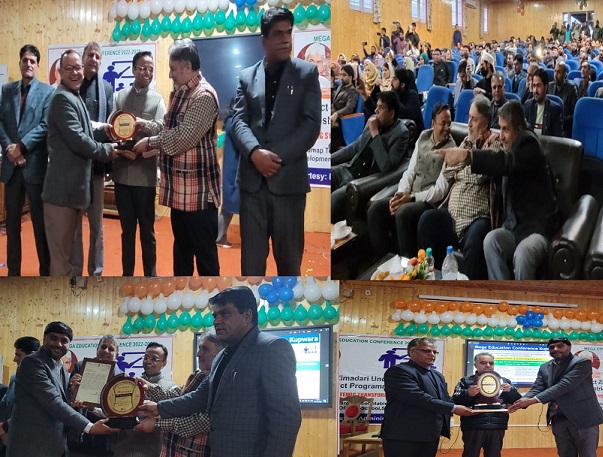 Dr Samoon chairs mega Education Conference at Kupwara; Assesses Zimadari project