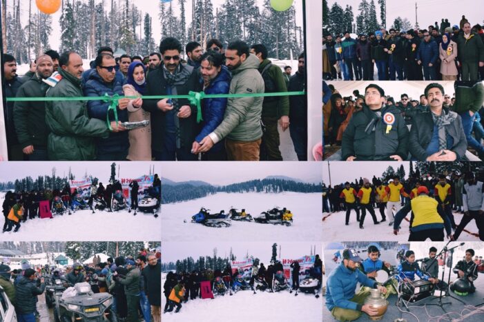 Novel Snow Festival Cum Rozgar Mela held at famous tourist destination Doodpathri
