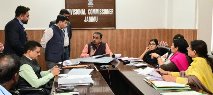 Div Com Jammu reviews land issues of Airport expansion