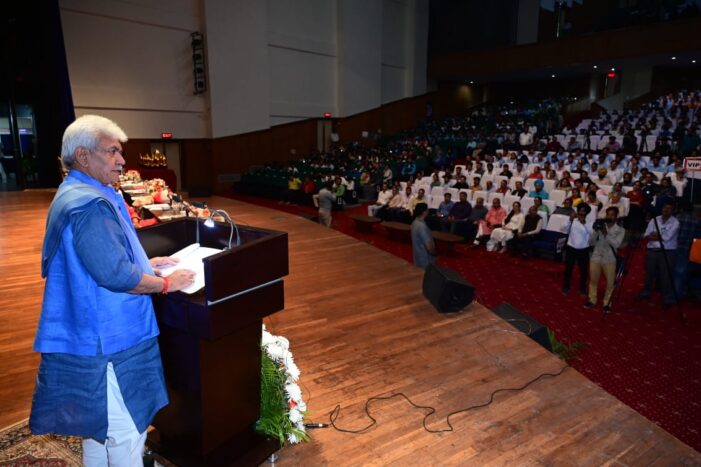Lt Governor inaugurates Chancellor’s trophy at Jammu University