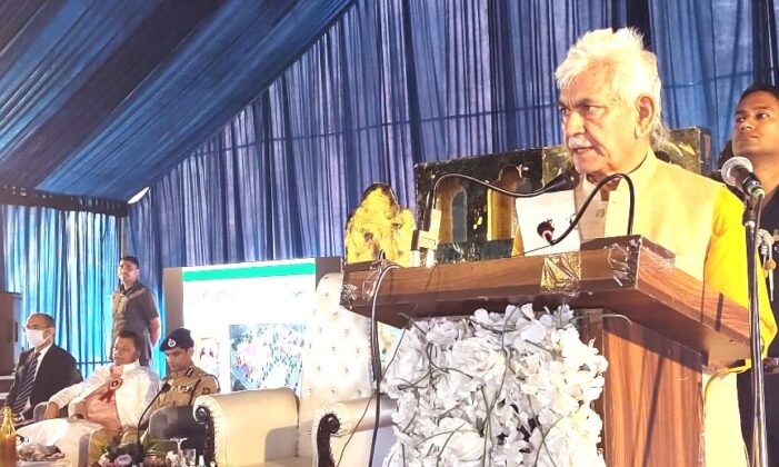 Lt Governor lays foundation stone of Kashmir Medical College & Super-Speciality Hospital being developed by Milli Trust, Delhi