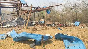 100 killed in airstrike by military junta on Myanmar village