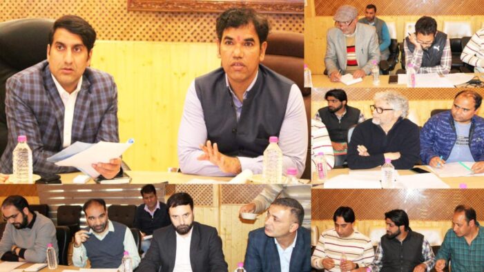 Electoral Roll Observer for District Srinagar-Div Com Kashmir reviews progress on Special Summary Revision in Srinagar