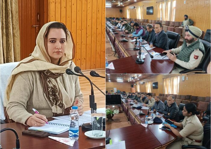 G-20 Summit: DC B’la reviews arrangements ahead of Delegations visit to Gulmarg