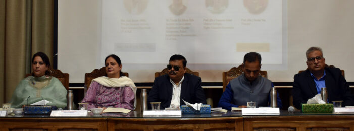 Principal Secretary Education chairs 2 day workshop on “Disaster Preparedness of Jammu and Kashmir”