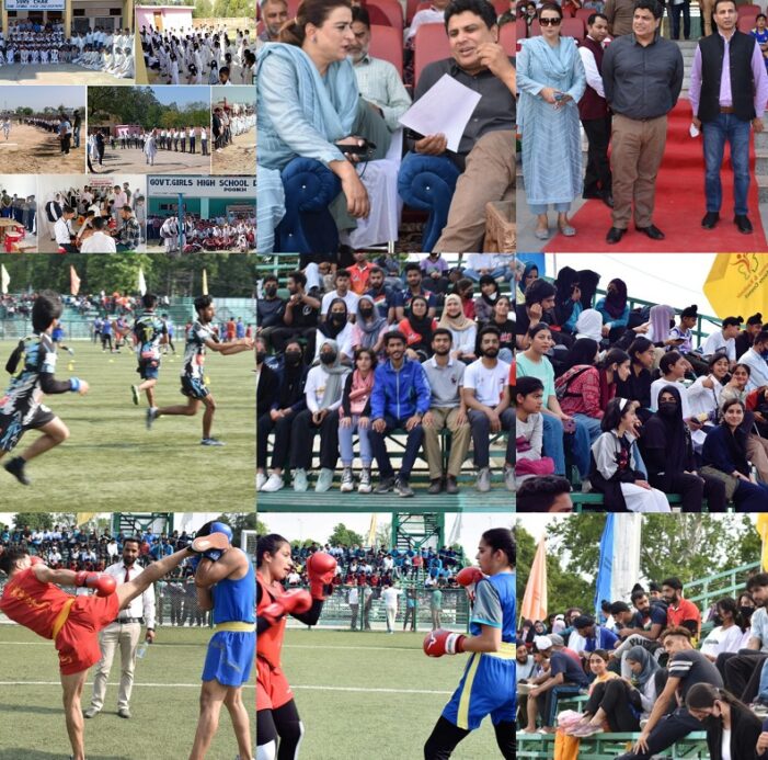 Sports events organized by JKSC across J&K