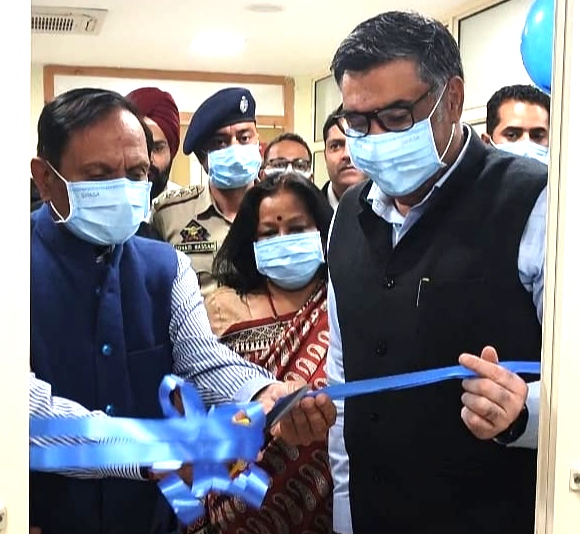 Advisor Bhatnagar inaugurates state-of-art Cath Lab, CT Scan Unit at Ujala Cygnus Hospital, Srinagar