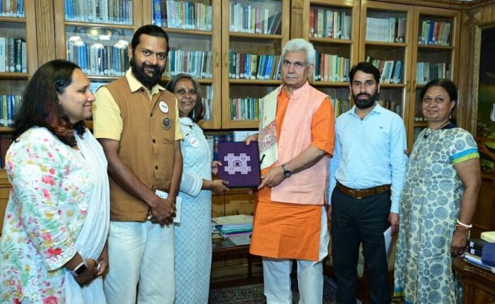Delegation of Bio-enzyme Entrepreneurs Academy of India calls on Lt Governor