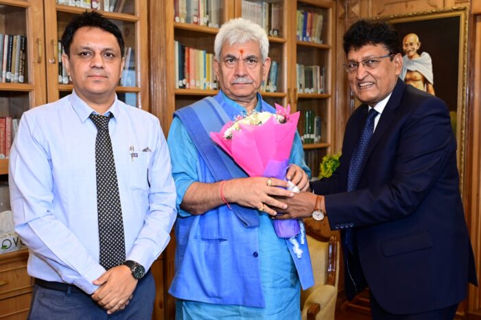 ICAI Delegation calls on Lt Governor