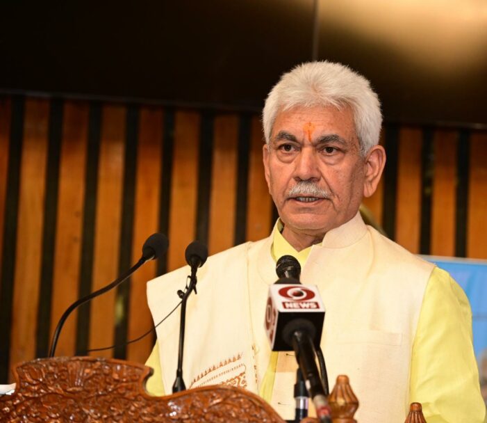 Elections in J&K to be held in transparent manner; nobody can hijack democracy now: LG Manoj Sinha