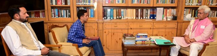VC SKUAST Jammu; public delegations from Ramban & Poonch call on Lt Governor