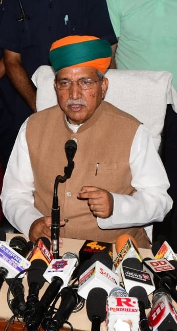 Union Law Minister visits Rajouri; Counts 9 years of Modi Govt achievements