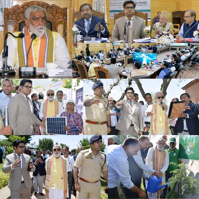 Union MoS, Ashwini Kumar Choubey Visits Bandipora, stresses on Eco tourism promotion and Eco Clubs