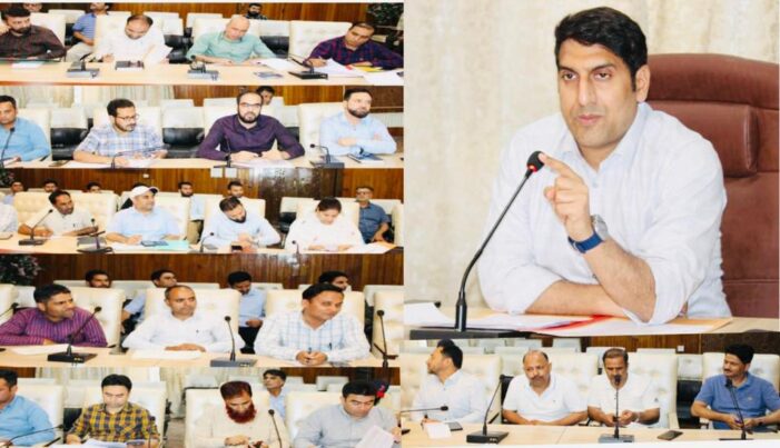 DC Srinagar reviews functioning of Revenue Department