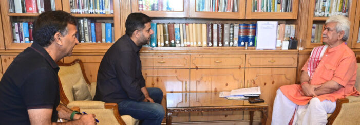 Jio Telecom State Head calls on Lt Governor
