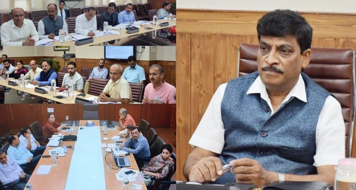 Take number of Ayushman Bharat Gold Cards at least par with Aadhar Cards in JK: CS