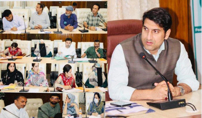 DC Srinagar reviews implementation of Mission Poshan, Mission Vatsalya and Social Security measures