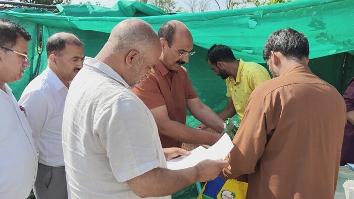 Director Agriculture kick-starts 6th phase of Vegetable Seedling distribution